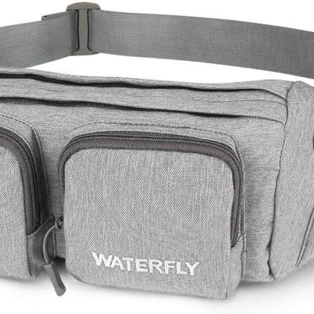 Fanny Pack Waist Bag: Travel Hip Pouch Bum Bag Plus Size Crossbody Fannie Pack A